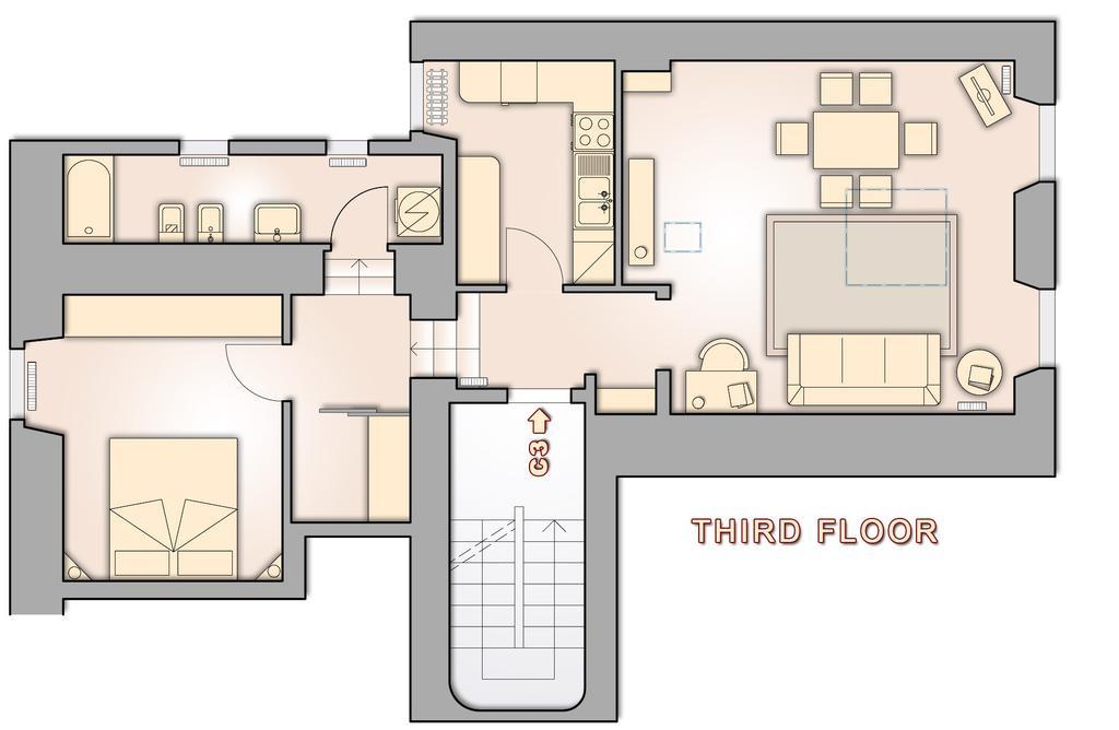 דירות מלגראטה Le Residenze Del Conte Agudio מראה חיצוני תמונה